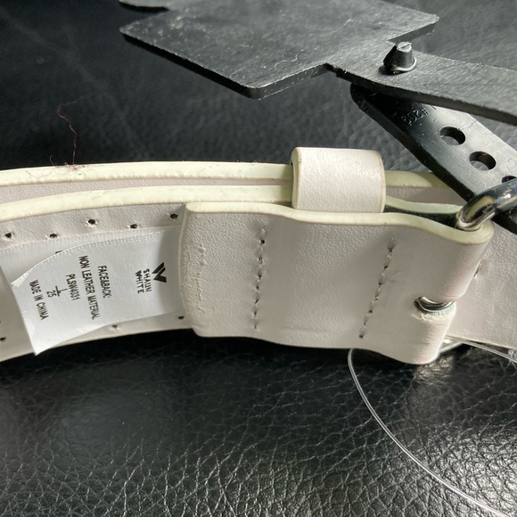 Shawn White Black & White Synthetic Belt - Picture 9 of 10